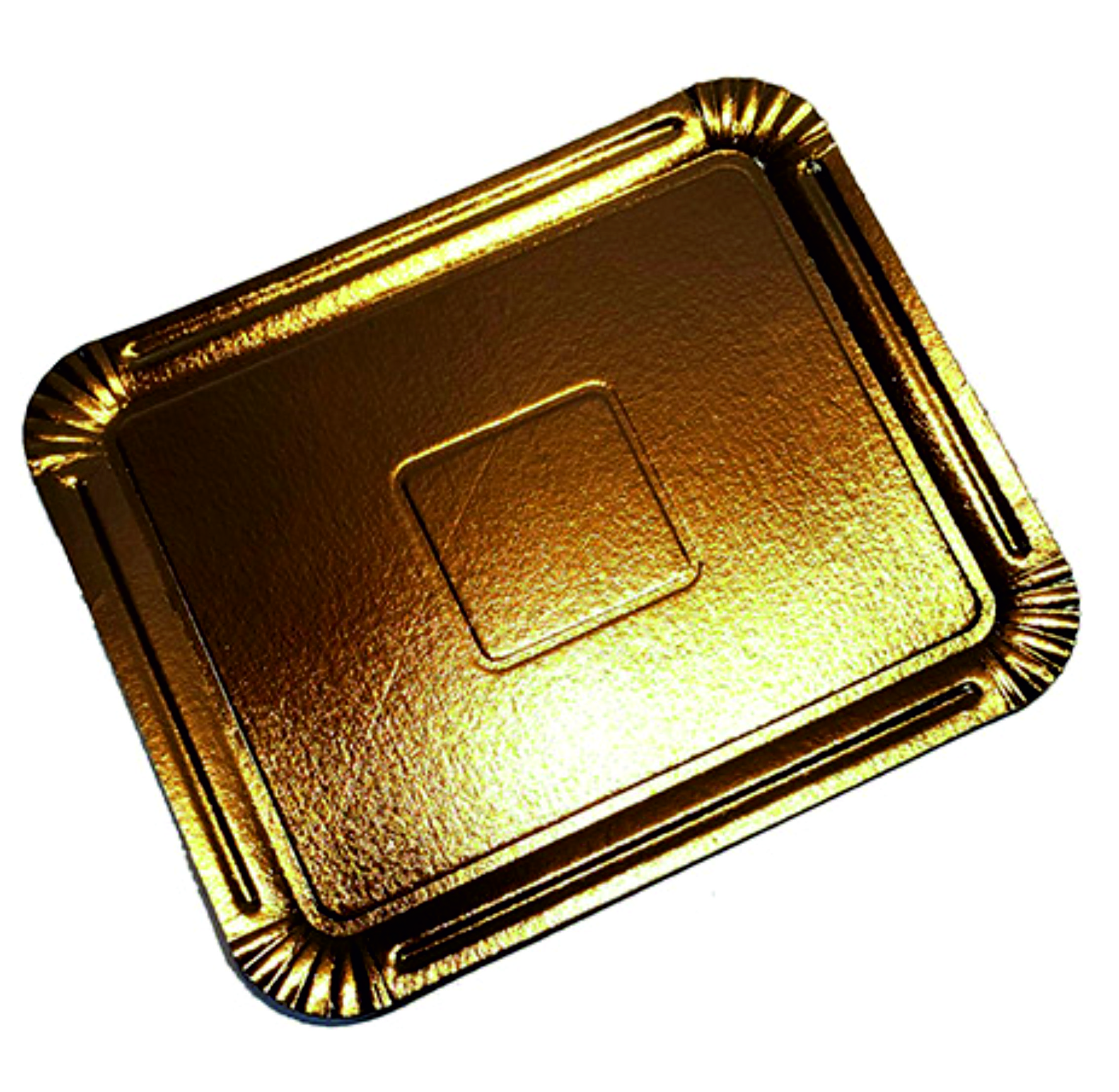 Bandeja Rectangular Dorada