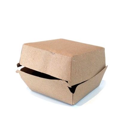 Caja Burger gris