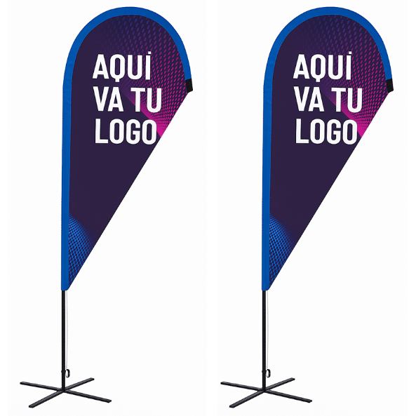 Fly Banner Pétalo 2,5 x 0,70 mts.