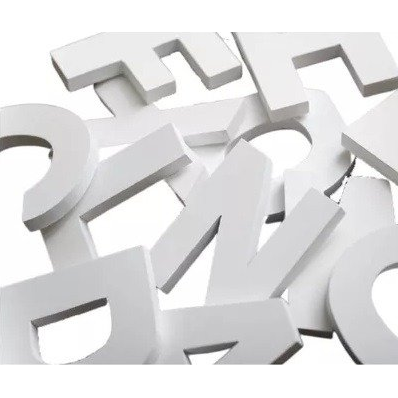 Letras Corpóreas de Polyfan