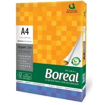 Resma A4 Boreal 70 gr.