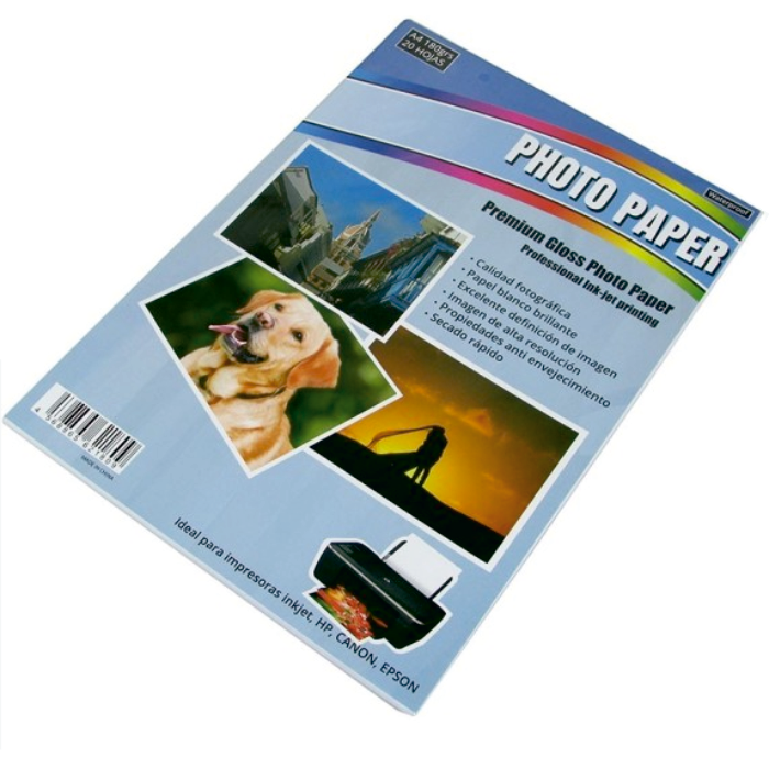 Papel Fotográfico 160 / 180 gr.